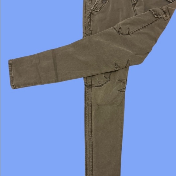 Stylish Free People Cargo Pants in Dark Gray - Picture 3 of 5